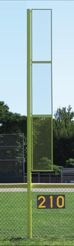 Baseball Foul Pole with Wing Panel
